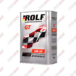 Масло моторное ROLF GT 0W-20 SP C5, 4л